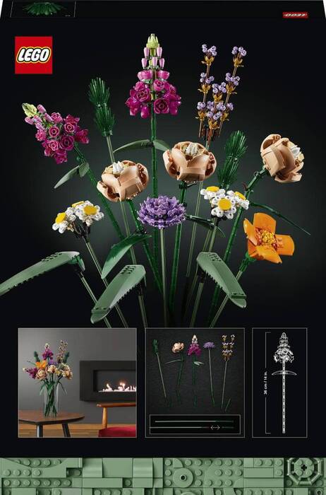 10280 LEGO® Botanicals Çiçek Buketi - 4