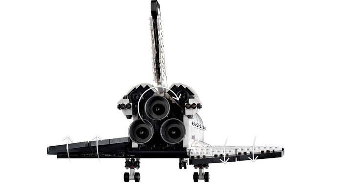 10283 LEGO Creator Expert NASA Discovery Uzay Mekiği - 8