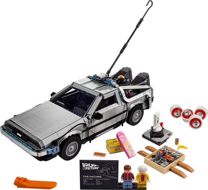 10300 LEGO Icons Geleceğe Dönüş Zaman Makinesi - 1