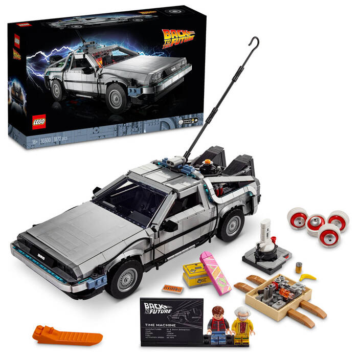 10300 LEGO Icons Geleceğe Dönüş Zaman Makinesi - 2