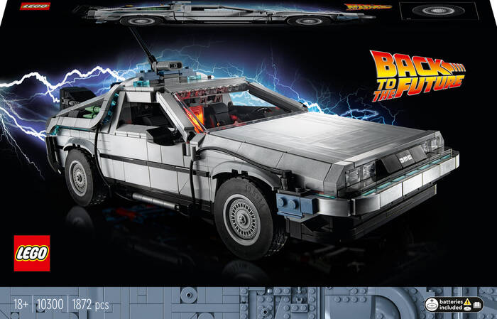 10300 LEGO Icons Geleceğe Dönüş Zaman Makinesi - 3