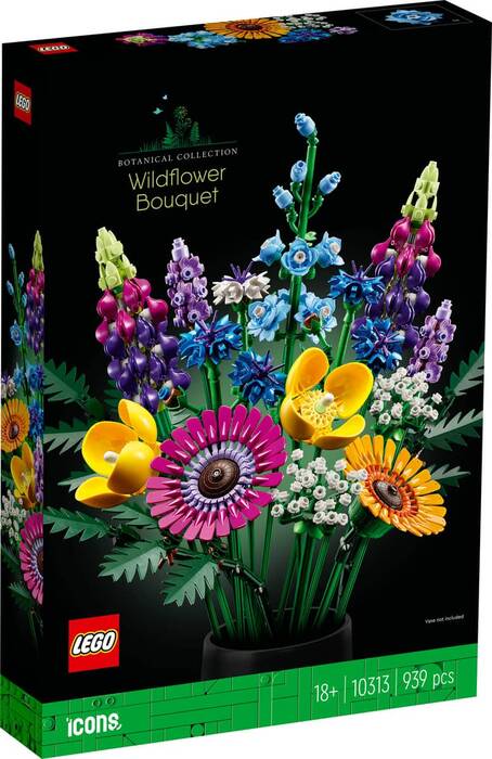 10313 LEGO® Botanicals Kır Çiçekleri Buketi - 3