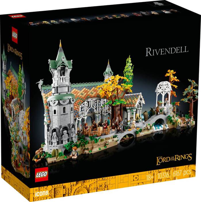 10316 LEGO® Icons Yüzüklerin Efendisi: Rivendell™ - 2