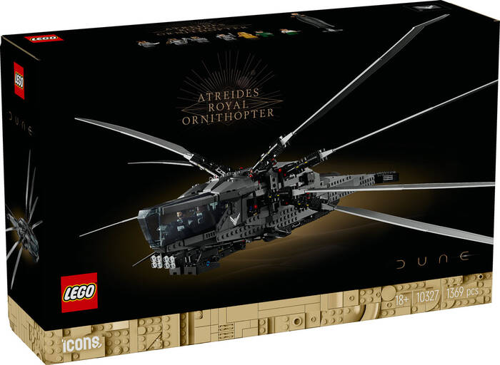 10327 LEGO® Icons Dune: Çöl Gezegeni Atreides Royal Ornithopter - 3