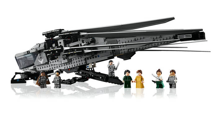 10327 LEGO® Icons Dune: Çöl Gezegeni Atreides Royal Ornithopter - 12