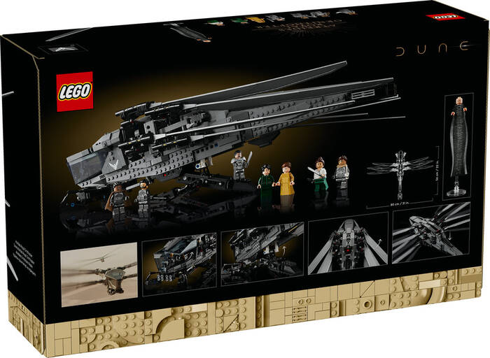 10327 LEGO® Icons Dune: Çöl Gezegeni Atreides Royal Ornithopter - 14