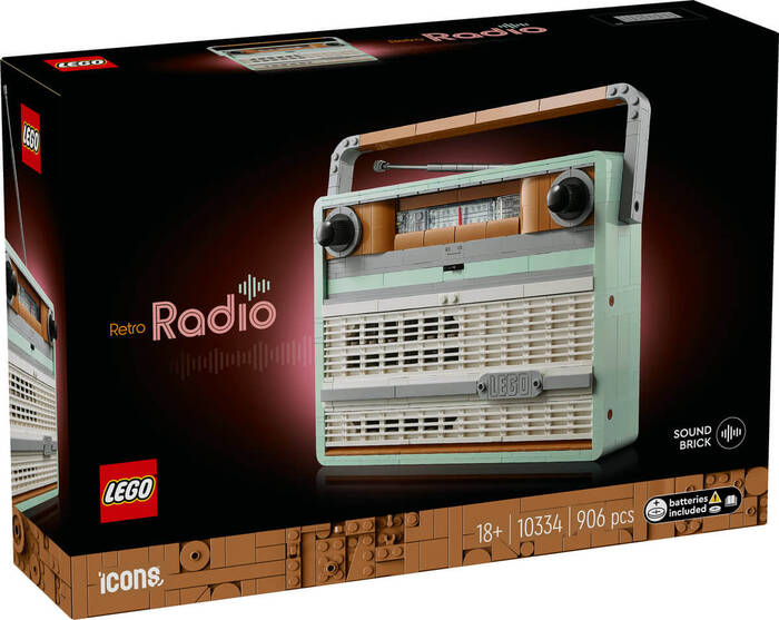 10334 LEGO® Icons Retro Radyo - 2