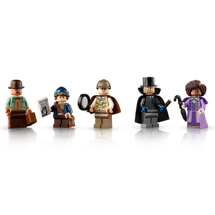 10351 LEGO® Icons Sherlock Holmes: Kitaplık Dekoru - 4