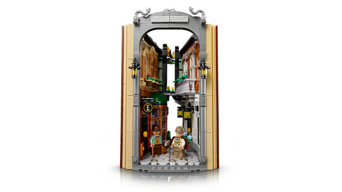 10351 LEGO® Icons Sherlock Holmes: Kitaplık Dekoru - 5