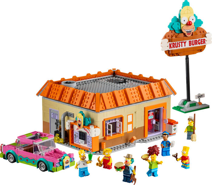 10352 LEGO® Icons The Simpsons™: Krusty Burger - 1