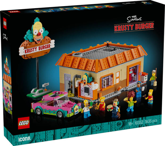 10352 LEGO® Icons The Simpsons™: Krusty Burger - 2