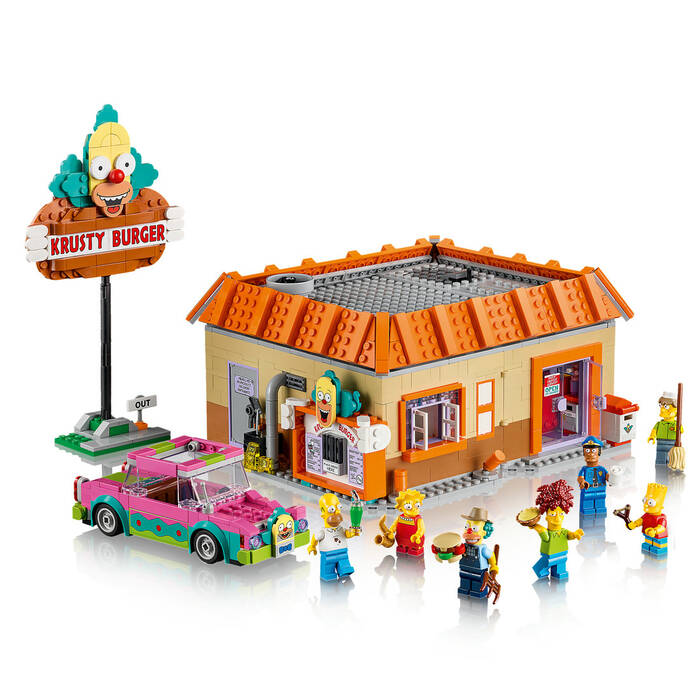 10352 LEGO® Icons The Simpsons™: Krusty Burger - 3