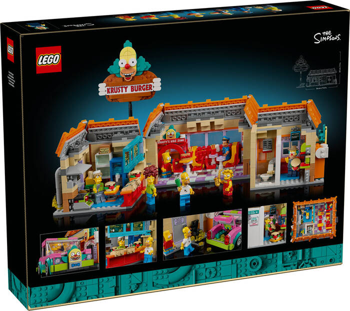 10352 LEGO® Icons The Simpsons™: Krusty Burger - 6