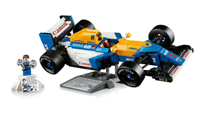 10353 LEGO® Icons Williams Racing FW14B ve Nigel Mansell - 6