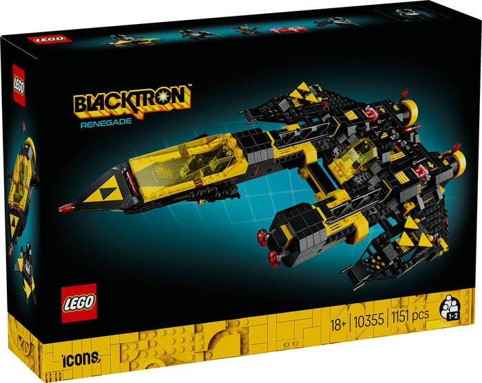 10355 LEGO® Icons Blacktron Uçağı - 2
