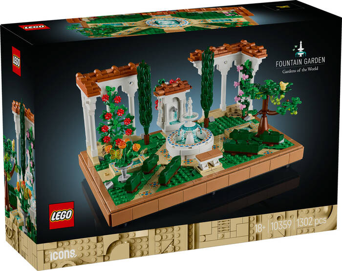 10359 LEGO® Icons Fıskiyeli Bahçe - 2