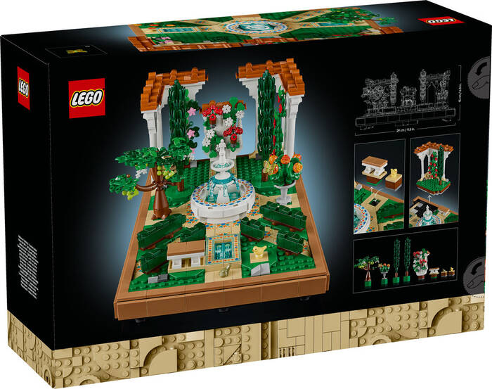 10359 LEGO® Icons Fıskiyeli Bahçe - 7