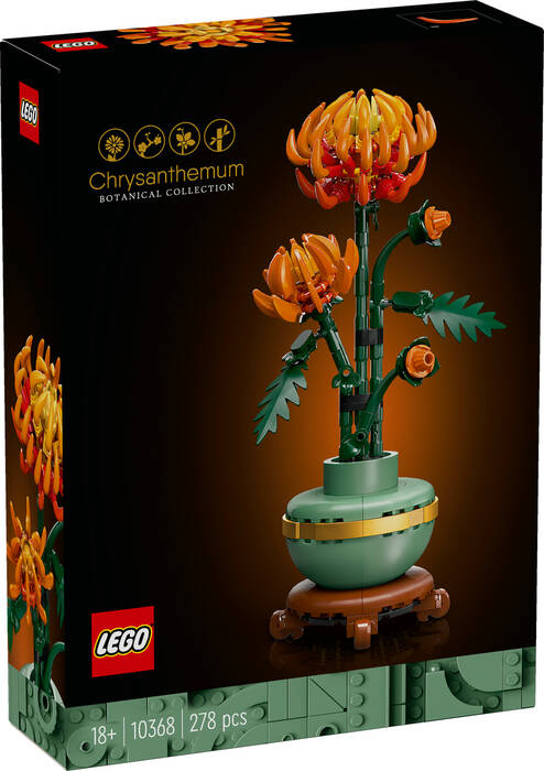 10368 LEGO® Botanicals Krizantem - 2