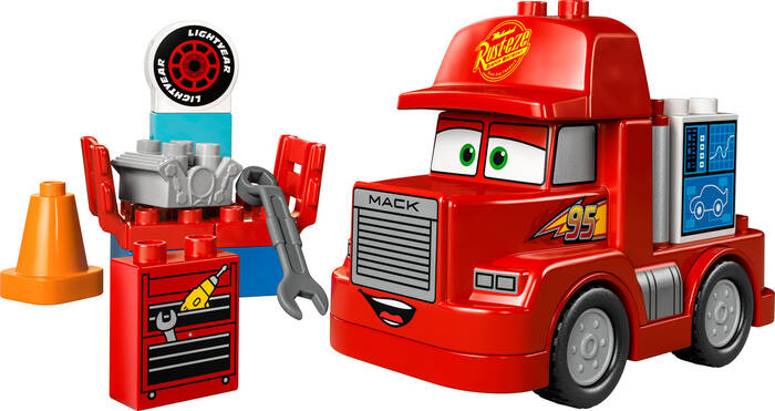 10417 LEGO® DUPLO Mack Yarışta - 1