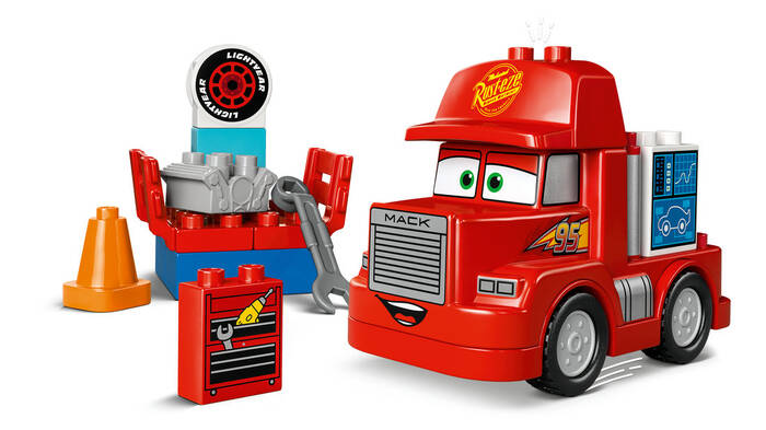 10417 LEGO® DUPLO Mack Yarışta - 6