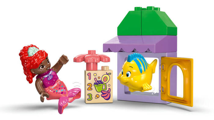 10420 LEGO® DUPLO | Disney Ariel ve Flounder'ın Kafe Standı - 4