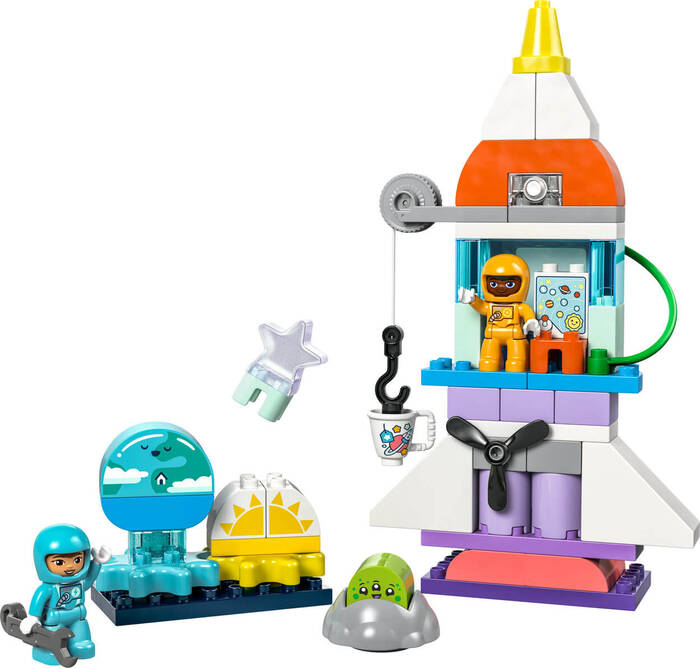 10422 LEGO® DUPLO 3’ü 1 Arada Uzay Mekiği Macerası - 1