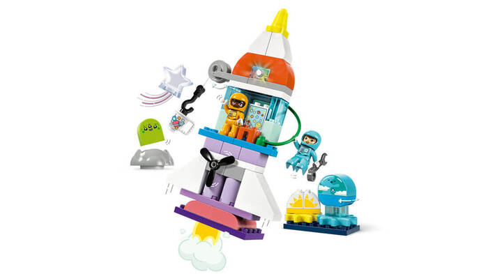 10422 LEGO® DUPLO 3’ü 1 Arada Uzay Mekiği Macerası - 3