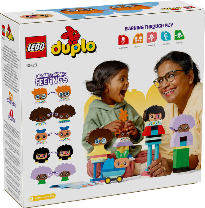 10423 LEGO® DUPLO İnşa Edilebilen Duygulu İnsanlar - 6