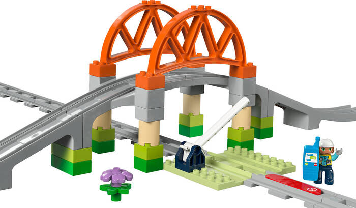 10426 LEGO® DUPLO Tren Köprüsü ve Rayları Ek Macera Seti - 1