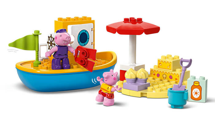 10432 LEGO® DUPLO Peppa Pig Tekne Gezisi - 3