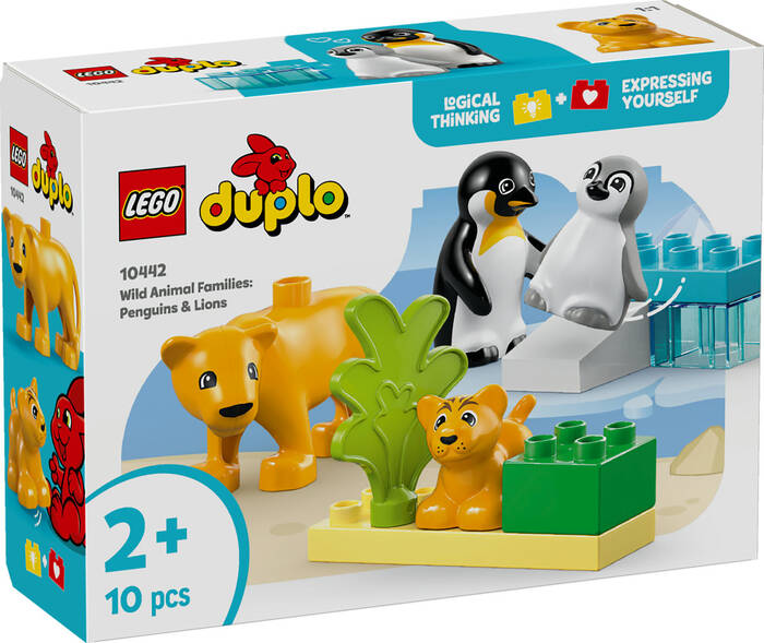 10442 LEGO® DUPLO Vahşi Hayvan Aileleri: Penguenler ve Aslanlar - 2