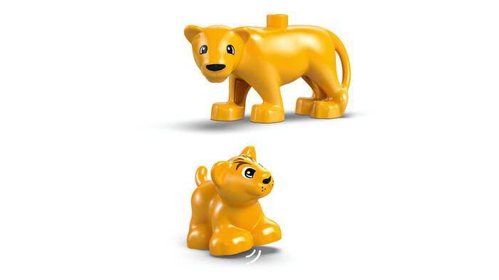 10442 LEGO® DUPLO Vahşi Hayvan Aileleri: Penguenler ve Aslanlar - 4