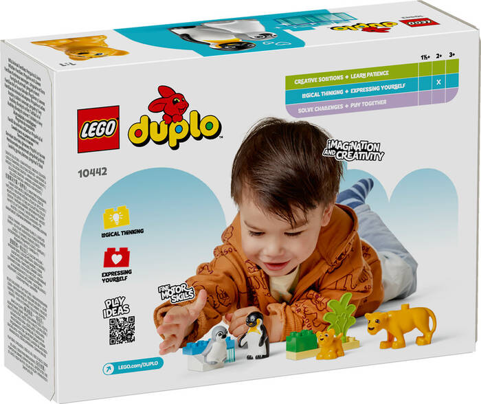 10442 LEGO® DUPLO Vahşi Hayvan Aileleri: Penguenler ve Aslanlar - 6
