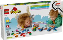 10445 LEGO® DUPLO F1® Takımı Yarış Arabaları ve Sürücüler - 6