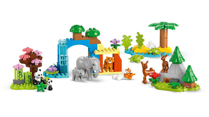 10446 LEGO® DUPLO 3’ü 1 Arada Vahşi Hayvan Aileleri - 6