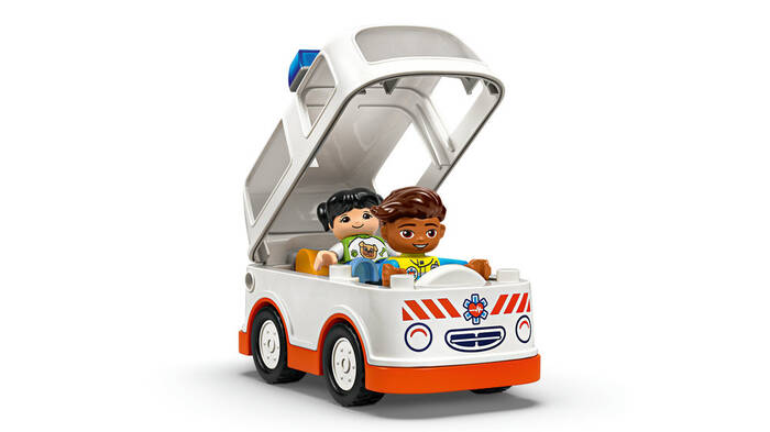 10447 LEGO® DUPLO Ambulans ve Sürücü - 4