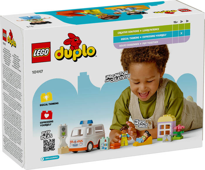 10447 LEGO® DUPLO Ambulans ve Sürücü - 6