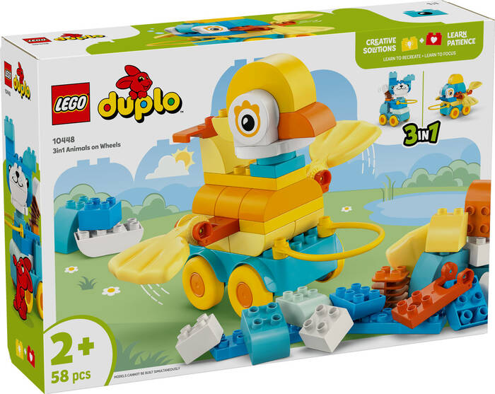 10448 LEGO® DUPLO® 3’ü 1 Arada Tekerlekli Hayvanlar - 2