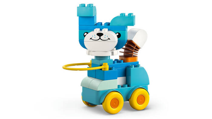 10448 LEGO® DUPLO® 3’ü 1 Arada Tekerlekli Hayvanlar - 4