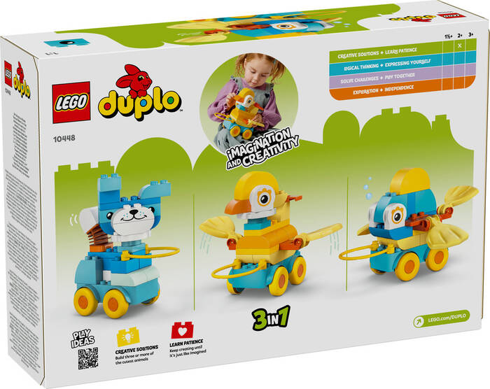 10448 LEGO® DUPLO® 3’ü 1 Arada Tekerlekli Hayvanlar - 7