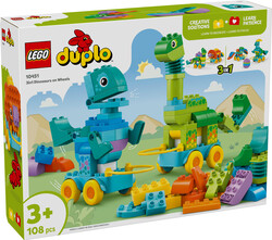 10451 LEGO® DUPLO® 3’ü 1 Arada Tekerlekli Dinozorlar - 2