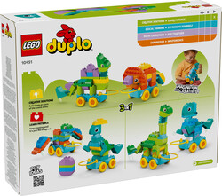 10451 LEGO® DUPLO® 3’ü 1 Arada Tekerlekli Dinozorlar - 7