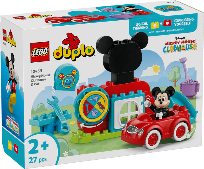 10454 LEGO® DUPLO® │ Disney Mickey Fare’nin Kulüp Evi ve Arabası - 2
