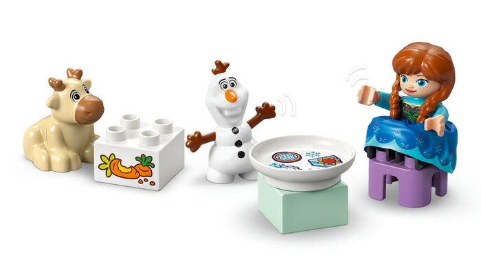 10455 LEGO® DUPLO® │ Disney Anna ve Elsa'nın Karlar Ülkesi Şato Partisi - 4
