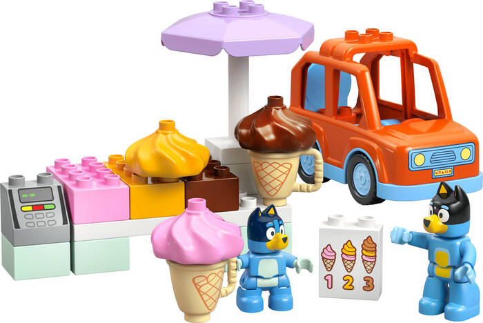 10458 LEGO® DUPLO® Bluey Bluey ile Dondurma Gezisi - 1