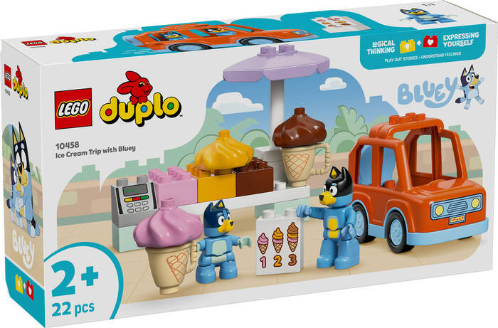 10458 LEGO® DUPLO® Bluey Bluey ile Dondurma Gezisi - 2