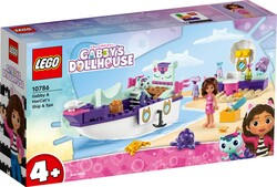 10786 LEGO® Gabby's Dollhouse Gabby ve Süslü Kedi’nin Gemisi ve Spa - 2