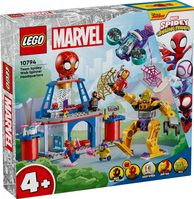 10794 LEGO® Spidey Spidey Takımı Ağ Örücü Karargahı - 3