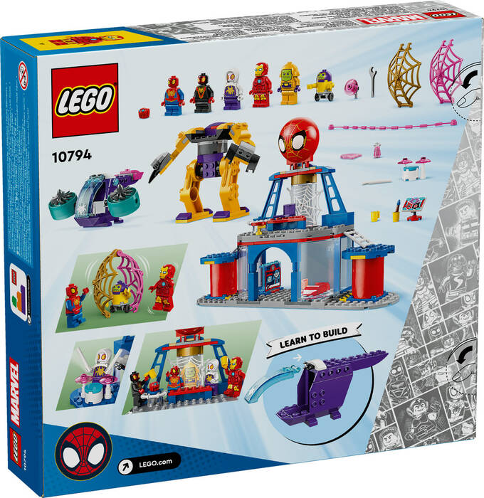 10794 LEGO® Spidey Spidey Takımı Ağ Örücü Karargahı - 13
