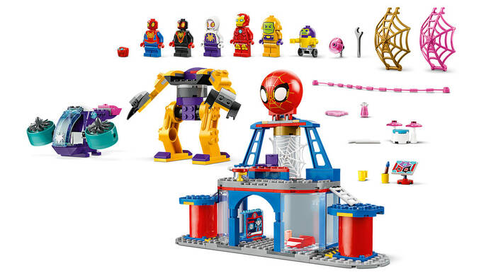 10794 LEGO® Spidey Spidey Takımı Ağ Örücü Karargahı - 8
